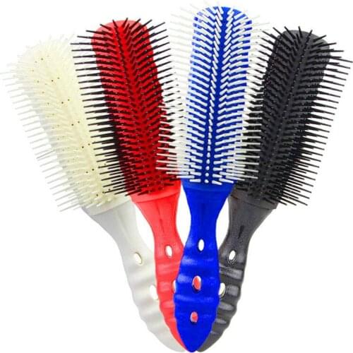 Hair Styling Brush Wheat Straw Detangle Hairbrush Salon Hairdressing Comb Straight Curly Hair Comb Tangle Hair Brush