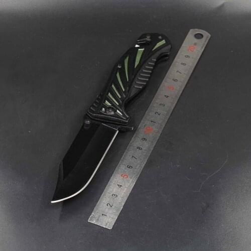 Folding Knife Survival Tactical Knife Combat Stainless Steel Hunting Camping Hiking Pocket Knives Outdoor EDC Self-defense Tools