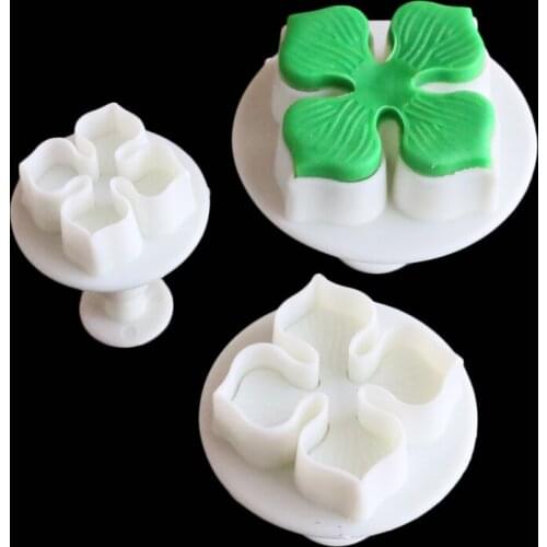 Wedding Kitchen Cooking Cookie Stamp Biscuit Mold Fondant Cake Decorating Sugar Craft Plunger Printing Cutter Flower Mold Tools