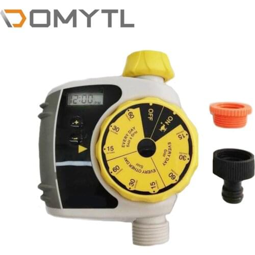 Home Garden 9 Preset Watering Options Potted Lawn Outdoor Watering Timer Irrigation Controller Automatic Sprinkler Device