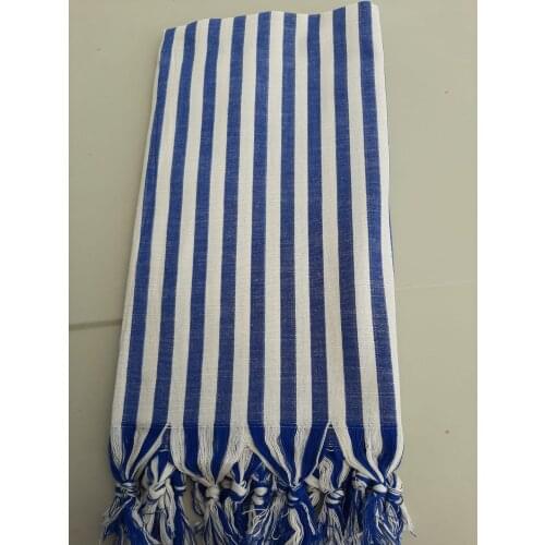 Woven Cotton Turkish Peshtemal Beach and Bath Large Size Towel