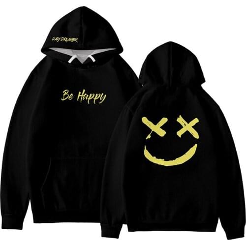 3d Hoodies Pullover Be Happy Smile Face Printed Fashion Hip Hop Men Women Hoodie Hoody Sport Long Sleeve Hooded Sweatshirts Tops