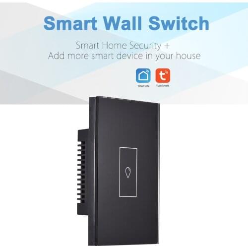 WIFI Wall Switch Smart Boiler Touch Switch Voice Control Compatible with Alexa & Google Home Remote Control