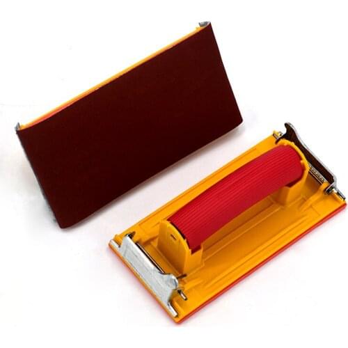 Universal sandpaper holder hand belt sander Grinding Polished for Woodworking Drywall Finishing clamp Sand Frame Abrasive Tools