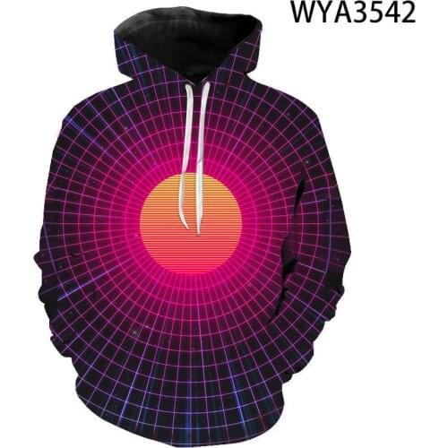 Vaporwav Art Movement 3D Printed Girl Boy Hoodies Fashion Casual Men Women Children Sweatshirts Pullove Streetwear Hooded Tops