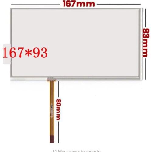 167*93 new 6.95'' inch touch screen TM070RDH01DVD 7 C070VW03 V0