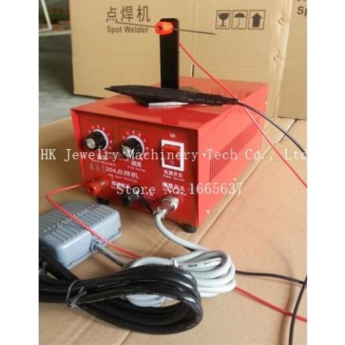 20A Jewelry Spot Welder Equipment jewelry diy making Machine Micro Spot Welders