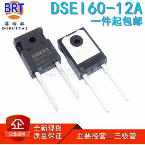 10pcs/lot DSEI60-12A DSE160-12A Fast Recovery Diode 60A 1200V Quality Assurance Brand New Spot