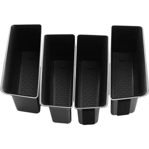 For Golf 8 MK8 2020 Car Door Armrest Storage Box Container Holder Stowing Tidying Storage Boxes