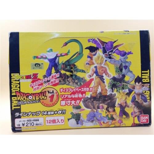 BANDAI Dragon Ball Action Figure COLLECTION Scene Ex Cashapou Part1 Son Goku Vegetajv Model Decoration Toy