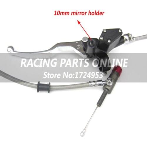 Hydraulic Clutch Lever Master Cycliner Refitting Kit For Dirt Bike Pit Bike Motorcycle Use With M10 Mirror Settle
