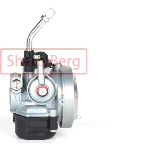 SherryBerg Carburador SHA 15/15 Carburetor DELLORTO (clone) TOUGH SHA 1515 Carb MOPED TRAC BATAVUS VESPA MOPED SCOOTER SHA 15MM