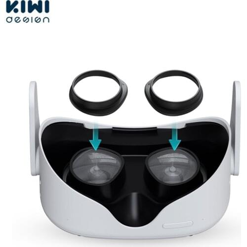 KIWI design Prescription Lens Adapter for Oculus Quest 2/Oculus Quest and Oculus Rift S Myopia Glasses Frame VR Accessories