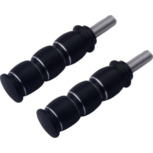 MagiDeal 2x Motorcycle Shift Brake Pegs Set for Indian Scout 2015-2018 Black