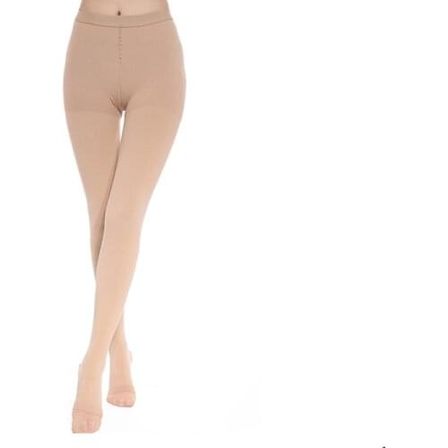 Compression Pantyhose Ninth Pants Stocking 23-32mmHg for Edema, Varicose Veins Medical Slimming Stockings Medical Pantyhose