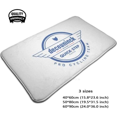 Deceuninck Quick Step - Door Mat Foot Pad Home Rug Deceuninck Quick Step Cyclist Cyclism Le Race Bikes Bike Life France Bike