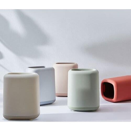 Мусорное ведро Trash Can Nordic Style Household Large Double - layer Paper Basket Simple Living Room Innovation Lovely Dustbin