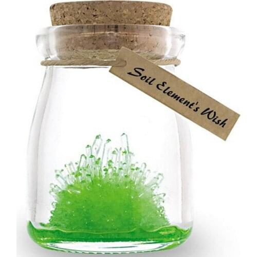 2019 DIY Growing Wish Grow A Crystals Magic Wishing Crystal Kit Kids Magical Wishes Glass Toy Christmas Educational For Children