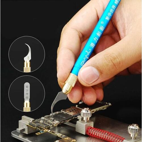Repaired knife CPU A7 A8 A9 A10 motherboard Burin To Remove Phone Processors knifes For iPhone IC Chip Repair Thin Blade Tool