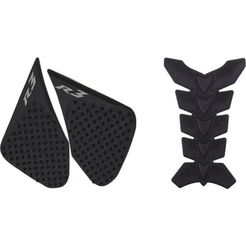 For Yamaha R3 2015 2016 2017 Yzf-R3 Anti-Slip Anti-Slip Pad with Oil Gas Fuel Tank Pad Protector Cover Sticker