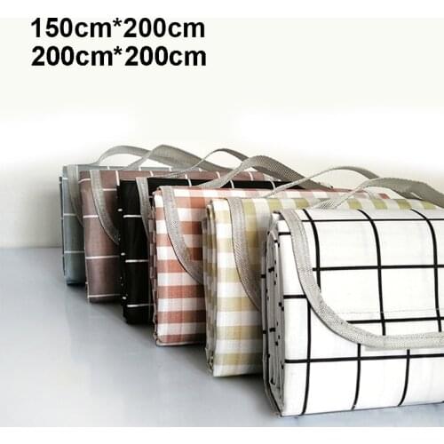 200x200cm Camping Mat Plaid folding camping mattress Baby Climb Outdoor Waterproof Beach Picnic Blanket for Multiplayer Picnic