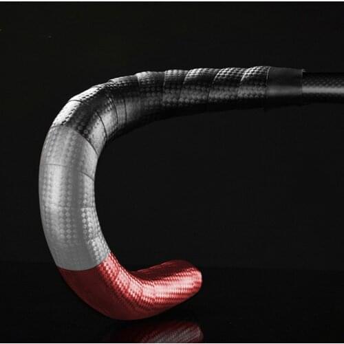 Lengthen Bike Handlebar Tape EVA Bar Wrap 1 Pair Non-Slip 190cm Comfort Road Bike Handlebar Tape Black with Reflective Bar Plugs