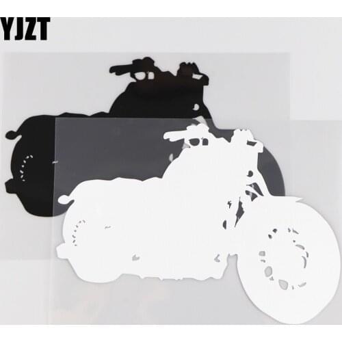 YJZT 18CM*12.5CM Fashion Motorcycle Decorative Pattern Car Sticker Vinyl Decal 1A-0150