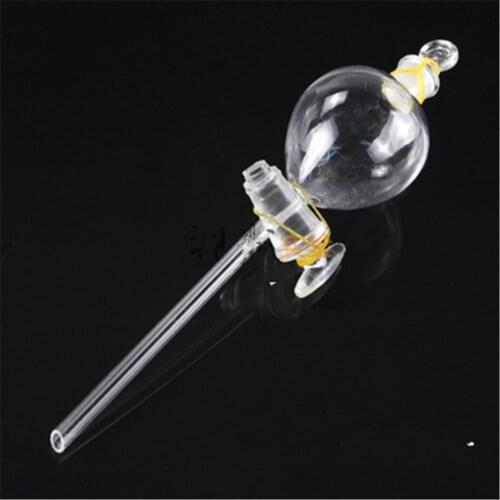 1000ml Lab Glass Dropping Funnel Ball Shape With Glass Stopcock Metering Tool Lab Supplies