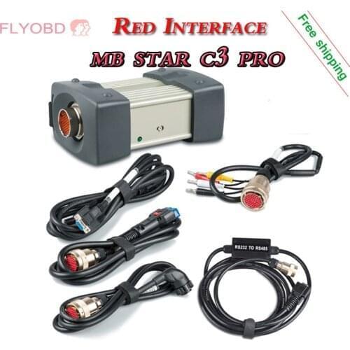 12V/24V MB Star C3 Full Set for Benz Auto Diagnostic tool Xentry STAR C3 Mutiplexer Pro with HDD 2018.09V Software DHL free