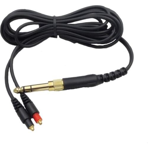 Replacement Dual Exit Cable Extension Cord for With Shure SRH1440 SRH1540 1840 Headphones Lead