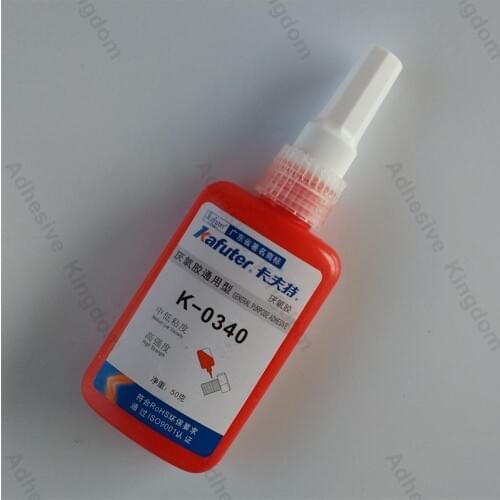 6pcs kafuter K-0340 50g screw thread anaerobic glue screw-loose fastening adhesive