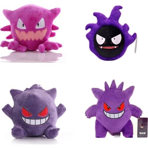 Anime Gengar Pokemoned Kawaii Plush Toys Anima Soft stuffed Toys Table Decorations Cartoon Dolls Childrens Day Gifts