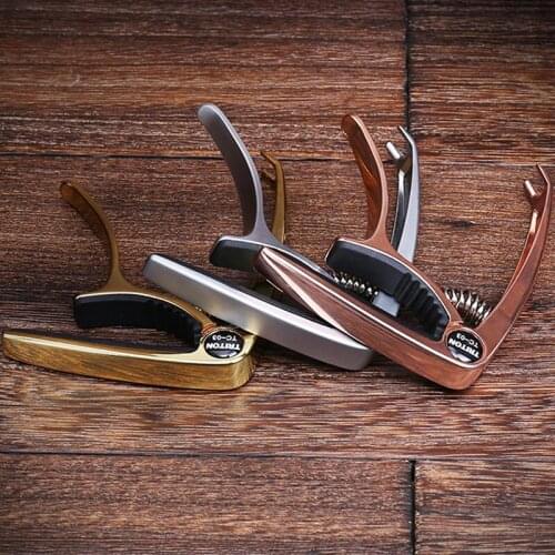 Quick Change Grain Clamp Key Capo Spring For Acoustic Electric Guitar Bass