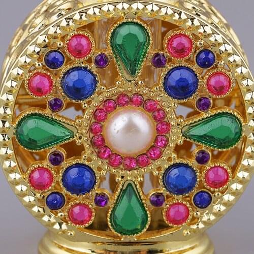 Retro Decorative Empty Glass Perfume Bottle 10ml Home Table Decor