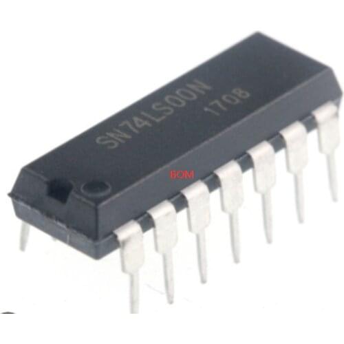 10PCS SN74LS00N DIP14 SN74LS00 74LS00N 74LS00 DIP Integrated IC