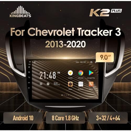 KingBeats Android 10 Octa-Core head unit HU 4G in Dash Car Radio Multimedia Video Player Navigation GPS For Chevrolet Tracker 3 2013 - 2020 no dvd 2 din Double Din Android Car Stereo 2din