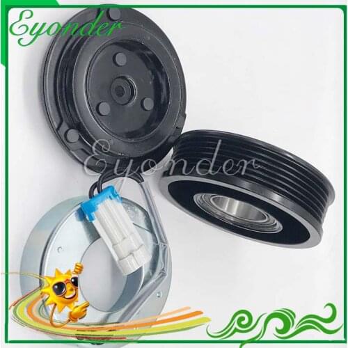 A/C Air Conditioning Compressor Magnetic Electromagnetic Clutch for Holden Vauxhall Opel Astra H Zafira B 1.9 6854098 13124752