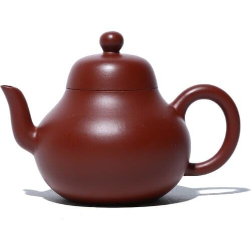 Small-capacity Purple Clay Pot Yixing Raw Mine Dahongpao Siting Teapot Fully Handmade Famous Teapot Kung Fu Tea Set