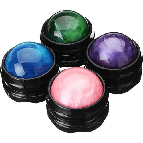 Muscle Relaxing Ball Mini Handheld Yoga Fitness Acupoint Massage Fitness Rolling Ball Resin Massage Ball Health Care Tools