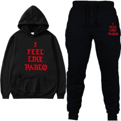 2020 New Brand Tracksuit Men Fashion Hoodies Men Sportswear Hip-Hop Streetwear Fleece Thick Hoody+Sweatpants Sporting Suit Male