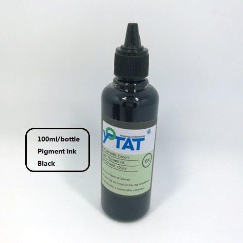 YOTAT 100ml/bottle Pigment ink for Canon Printer All Inkjet Printer