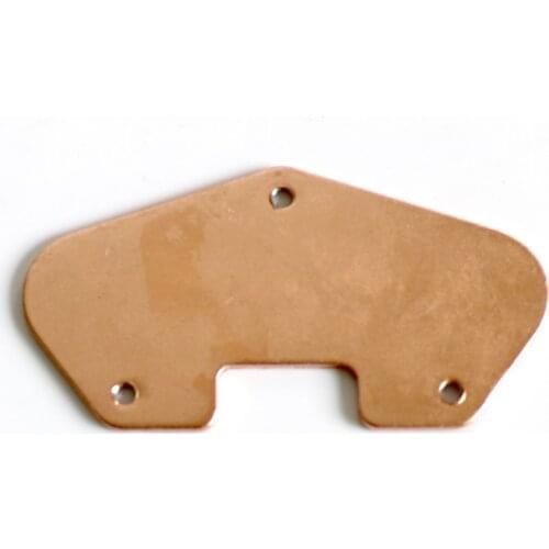 Sell Guitar parts 4pcs/pack metal bridge Tele guitar pickup baseplate with 6-32 US standard screw holes