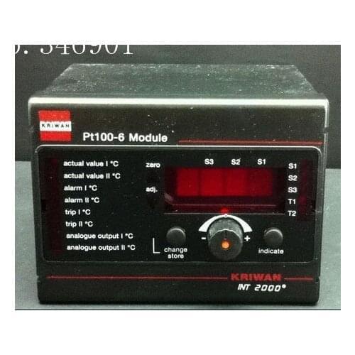 [SA] Germany KRIWAN Pt100-6 INT2000 temperature monitor switching amplifier