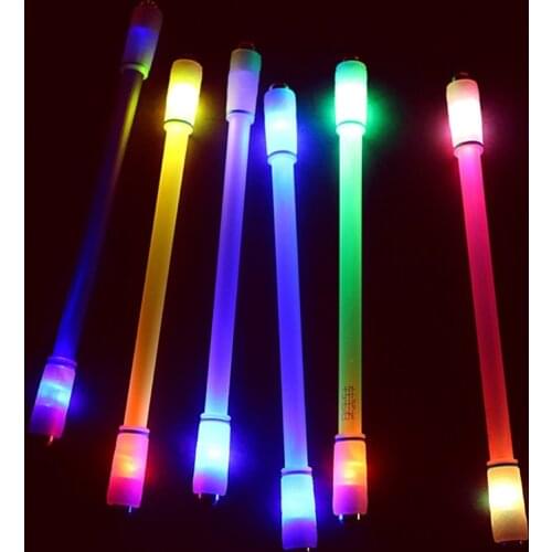 Flash Glow Spinning Rotating Pen with LED Light Play Game for Kids Children Students Toy Wholesales