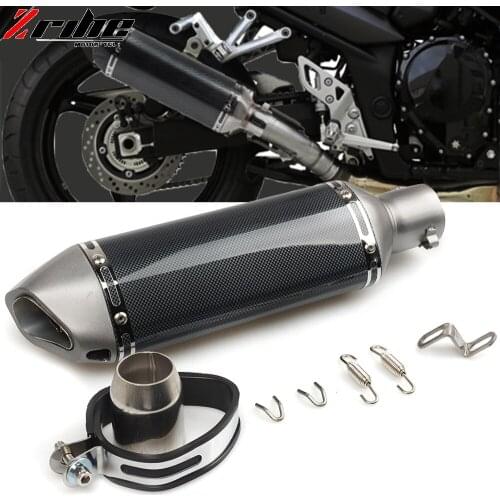 Universal 51mm Motorcycle Exhaust Pipe for Honda CRF 450R 250R 150R 250X 450X 230F 250L/M KAWASAKI 500 KX 450 KL