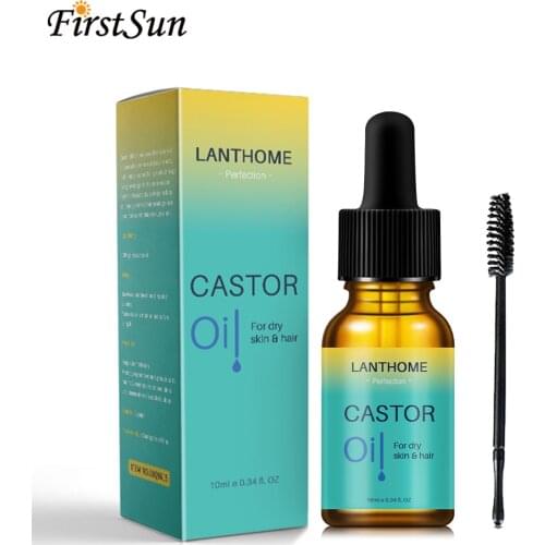 Repair Damaged Hair Thickener Castor Oil Organic Fast Growth Hair Essence Anti Hair Loss Products for Men Women Hair Treatment