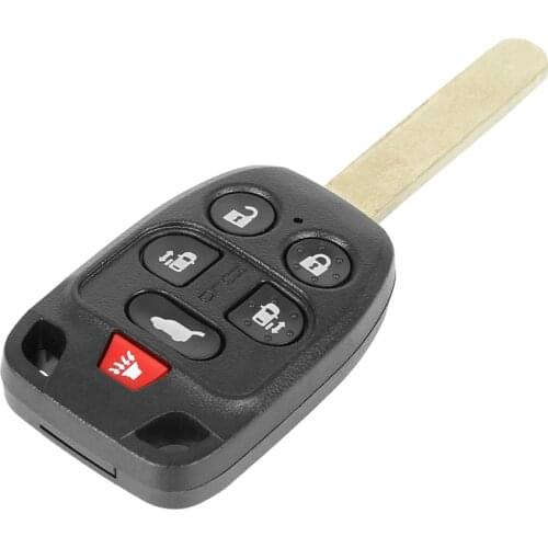 X Autohaux New Car Keyless Remote Key Fob Shell Black Car Key Replacement Shell N5F-A04TAA for Honda Odyssey 2011-2013