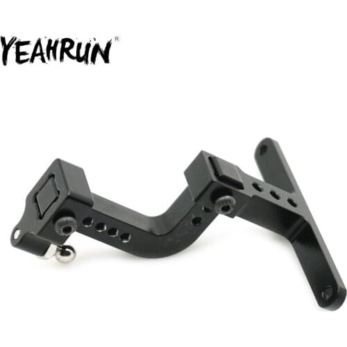 YEAHRUN CNC Metal Adjustable Trailer Hitch Tow Hook for Axial SCX10 1/10 RC Crawler Car Upgrade Parts #C