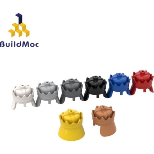 BuildMOC 71015 ROYAL CROWN, METALL. GOLD For Building Blocks Parts DIY Construction Creative gift Toys