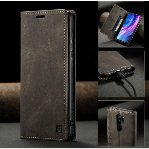 Cases For Xiaomi Redmi Note 8 Pro Cover Case Luxury Magnetic Flip Wallet Stand Leather Phone Bag On Xiomi Redmi Note 8 Pro Etui